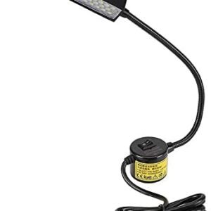 LIXADA - Lampe LED de 30 W pour Machine à Coudre avec Interrupteur de Base de Montage Magnétique et Éclairage de Travail (Classe Énergie A++)