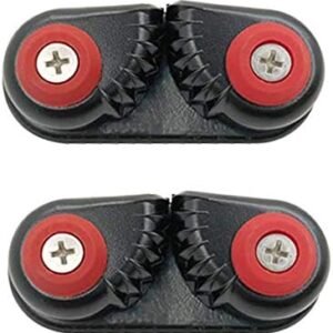 LIXADA - 2PCS Crampons Kayak Cam Cleat en Aluminium pour Bateaux et Canoës