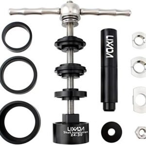 LIXADA Kit de Presse de Roulement de Vélo : Installation et Démontage de Pédalier pour BB86/BB30/BB91/BB92/PF30