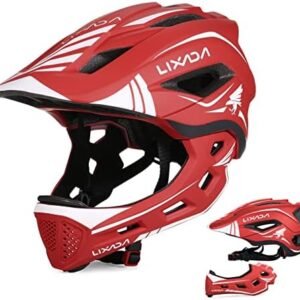 LIXADA Casque Velo pour Enfants, Protection Robuste & Confortable, Ajustement Parfait et Design Respirant (Taille pour Âge 3-15 Ans)